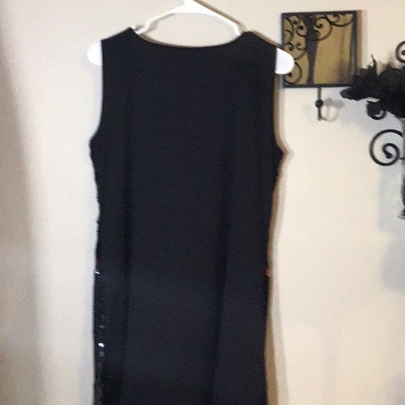 Black Sequins dress with spider - Picture 2 of 2